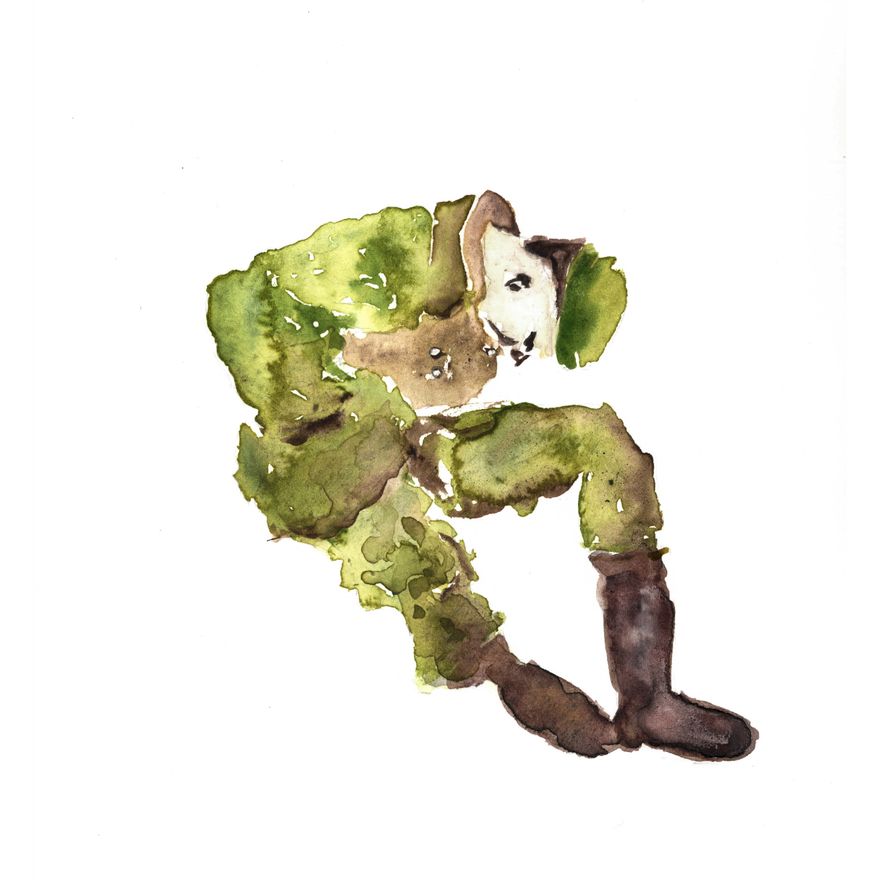 To Save What Can Be Saved Watercolor image